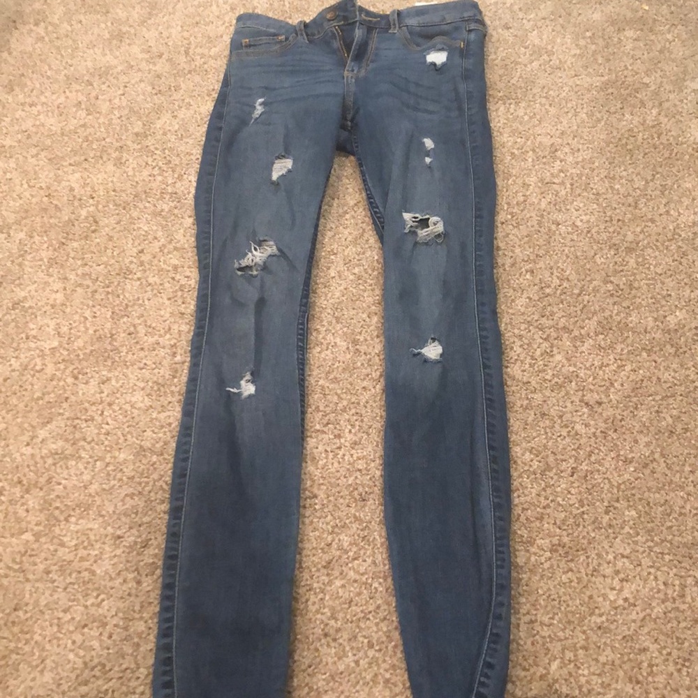 Hollister distressed jeans